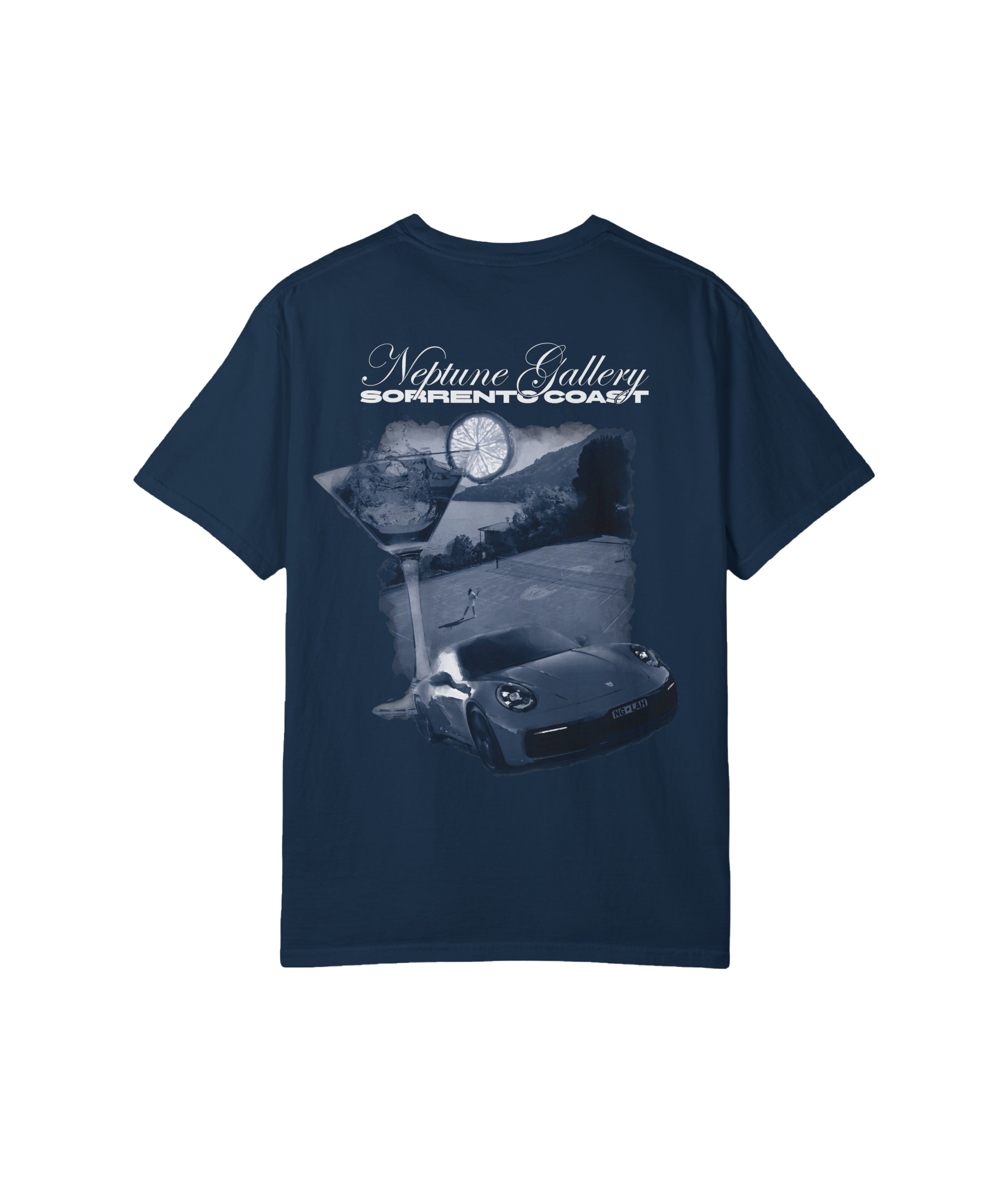 Sorrento Coast T-Shirt Navy