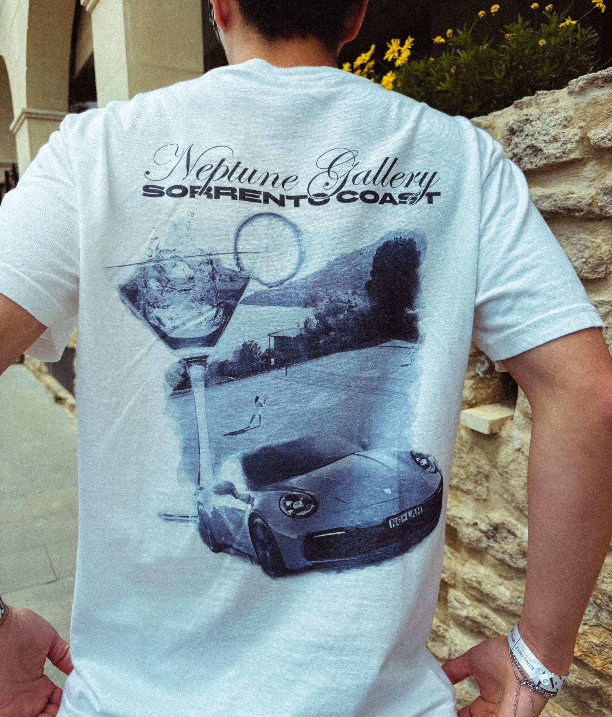 Sorrento Coast T-Shirt White