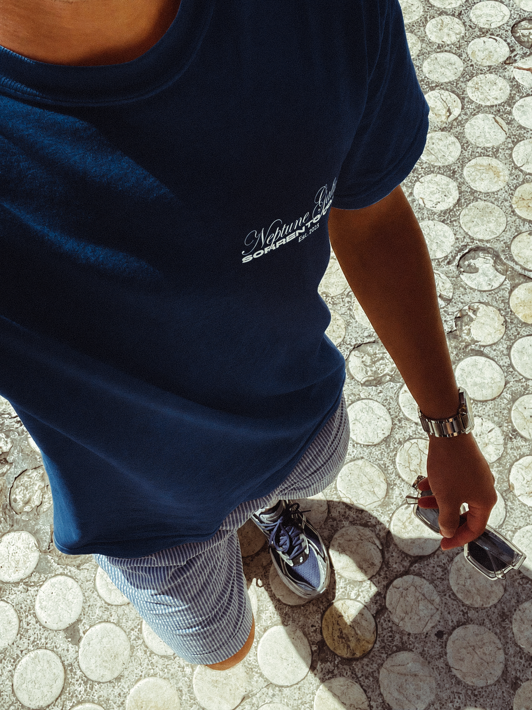 Sorrento Coast T-Shirt Navy